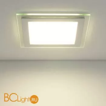 Встраиваемый светильник Elektrostandard DLKR160/200-DLKS160/200 DLKS160 12W 4200K белый a031835