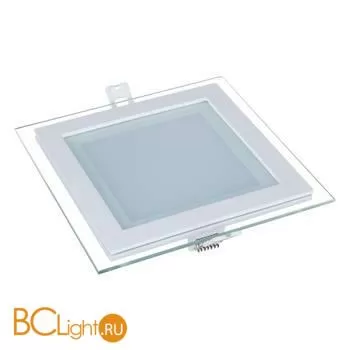 Встраиваемый светильник Elektrostandard DLKR160/200-DLKS160/200 DLKS160 12W 4200K белый a031835 - Фото 0