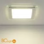 Встраиваемый светильник Elektrostandard DLKR160/200-DLKS160/200 DLKS160 12W 4200K белый a031835