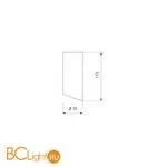 Спот Elektrostandard DLN002 DLN002 MR16 BK черный a046059 - Фото 0