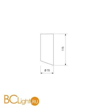 Спот Elektrostandard DLN002 DLN002 MR16 WH белый a046058 - Фото 0