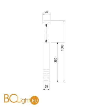 Подвесной светильник Elektrostandard DLN003 DLN003 MR16 черный матовый a046062 - Фото 3