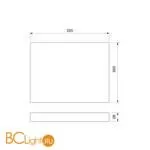 Потолочный светильник Elektrostandard DLR020-DLS020 DLS034 24W 4200K a043018 - Фото 0