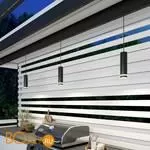 Уличный подвесной светильник Elektrostandard DLR023 35084/H черный a061364 - Фото 2