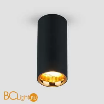 Спот Elektrostandard DLR030 DLR030 12W 4200K черный матовый/золото a040668