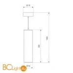 Подвесной светильник Elektrostandard DLR035 DLR035 12W 4200K черный матовый a043960 - Фото 4