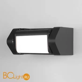 Уличный настенный светильник Elektrostandard DORS new 35163/D черный a062882 - Фото 0