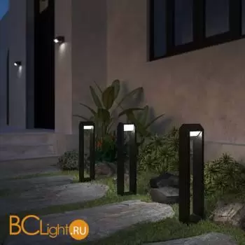 Садово-парковый фонарь Elektrostandard DORS new 35163/F черный a062881 - Фото 4