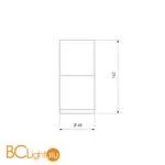 Спот Elektrostandard Double Topper DLR028 6W 4200K a040665 - Фото 0