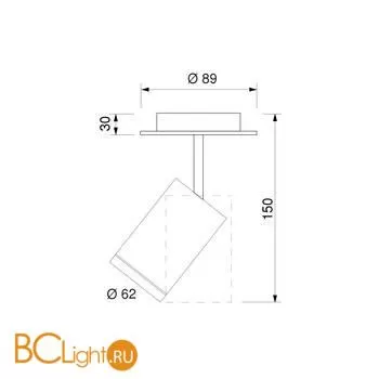Встраиваемый светильник Elektrostandard DSR002 9+3W 6500K белый матовый a039152 - Фото 3