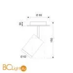 Встраиваемый светильник Elektrostandard DSR002 9+3W 6500K белый матовый a039152 - Фото 3