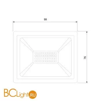 Прожектор Elektrostandard Elementary 025 FL LED 30W 4200K IP65 a051941 - Фото 0