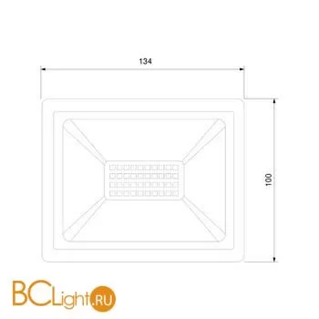 Прожектор Elektrostandard Elementary 029 FL LED 50W 6500K IP65 a051945 - Фото 0
