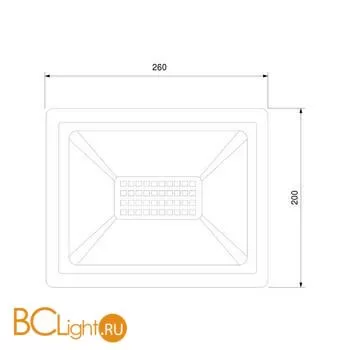 Прожектор Elektrostandard Elementary 033 FL LED 150W 4200K IP65 a051949 - Фото 0