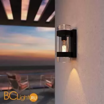 Уличный настенный светильник Elektrostandard Falcon new 35167/D черный a063452 - Фото 3