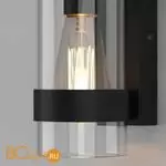 Уличный настенный светильник Elektrostandard Falcon new 35167/D черный a063452 - Фото 0