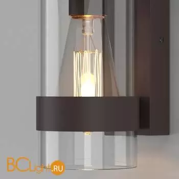 Уличный настенный светильник Elektrostandard Falcon new 35167/D темно-коричневый a063466 - Фото 1