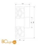 Бра Elektrostandard Fanc a051740 - Фото 2