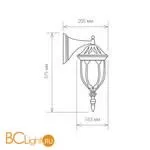 Бра Elektrostandard Feliz GL 1002D черное золото a034303 - Фото 0