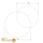 Настенный светильник Elektrostandard Figure 40135/1 белый a055772 - Фото 8