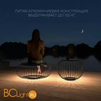 Садово-парковый фонарь Elektrostandard Firenze new 35178/S черный a067384 - Фото 2