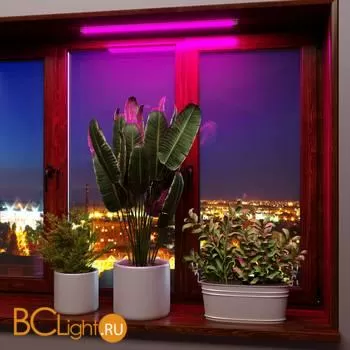 Линейный светодиодный светильник для растений 60см FT-001 белый a052886