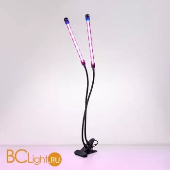 Светодиодный светильник для растений на прищепке FT-005 чёрный a052890 - Фото 3