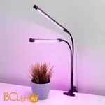 Светодиодный светильник для растений на прищепке FT-005 чёрный a052890 - Фото 0