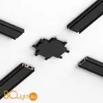 Flat Magnetic Четырёхсторонний соединитель для накладного шинопровода чёрный 85003/00 a063738 - Фото 2