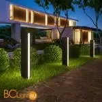 Садово-парковый фонарь Elektrostandard Flat 1538 TECHNO LED черный a053316 - Фото 2