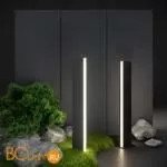 Садово-парковый фонарь Elektrostandard Flat 1538 TECHNO LED серый a053317 - Фото 1