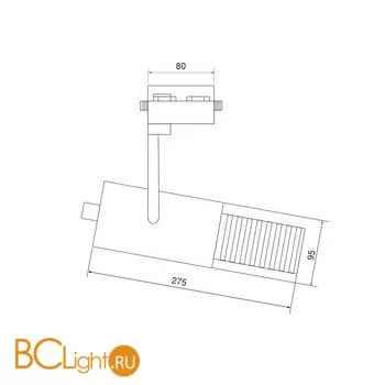 Трековый светильник Elektrostandard Forema 85030/01 a060612 - Фото 2