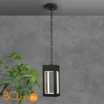 Уличный подвесной светильник Elektrostandard Frame 1528 TECHNO LED черный a051857
