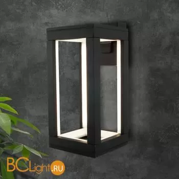 Уличный настенный светильник Elektrostandard Frame 1527 TECHNO LED черный a051855