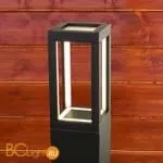 Садово-парковый фонарь Elektrostandard Frame 1529 TECHNO LED черный a051859 - Фото 0