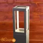 Садово-парковый фонарь Elektrostandard Frame 1529 TECHNO LED серый a051860 - Фото 0