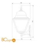 Уличный настенный светильник Elektrostandard Fuga 35148/D a058032 - Фото 0