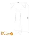 Настольная лампа Elektrostandard Future TL70200 a062379 - Фото 2