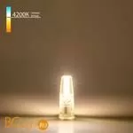 Светодиодная лампа G4 LED 3W 12V 360° 4200K Elektrostandard BLG412 a049615