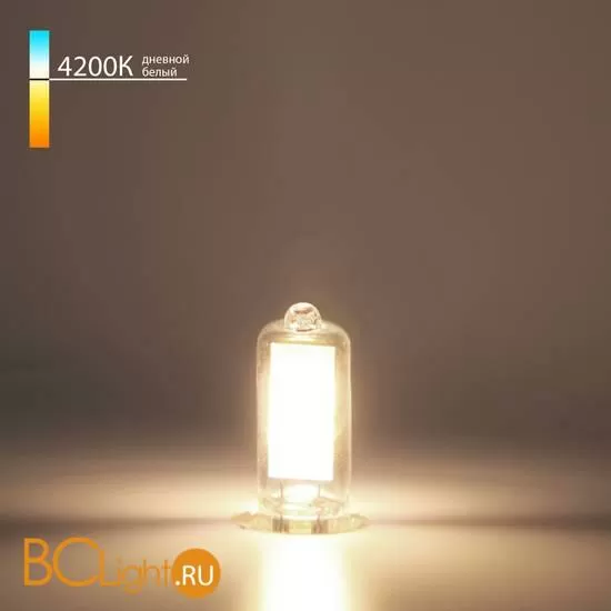 Светодиодная лампа G4 LED 3W 220V 4200K стекло BLG417