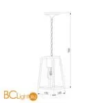 Уличный подвесной светильник Elektrostandard Germes 35152/H a058805 - Фото 3