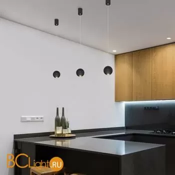 Подвесной светильник Elektrostandard Giro 50215/1 LED черный a055672 - Фото 1