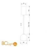 Подвесной светильник Elektrostandard Giro 50215/1 LED черный a055672 - Фото 3