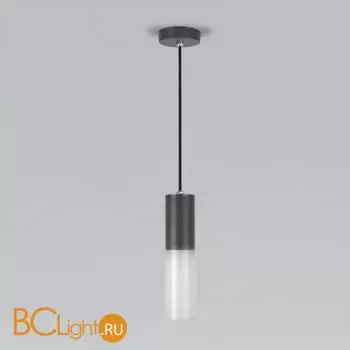 Уличный подвесной светильник Elektrostandard Glas new 5602 TECHNO серый a062781 - Фото 1