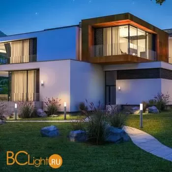  Ландшафтный светильник IP54 серый Elektrostandard Glas 1419 TECHNO a049721 - Фото 0