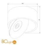 Спот Elektrostandard Glide 25100/LED 8W 4200K белый a059331 - Фото 2