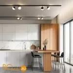 Трековый светильник Elektrostandard Glob Glob GX53 Черный (MRL 1015) однофазный a053136 - Фото 1