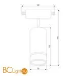 Трековый светильник Elektrostandard Glory LTB39 a043999 - Фото 5