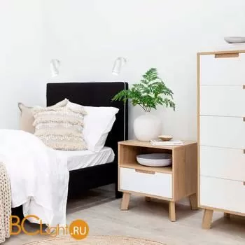 Бра Elektrostandard Glory MRL LED 1005 белый a043956 - Фото 2