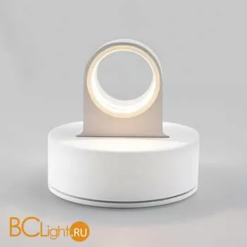 Уличный настенный светодиодный светильник Glow белый Elektrostandard Glow 1523 TECHNO LED белый a048178 - Фото 1